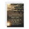 night lights nature inspired wedding invitation
