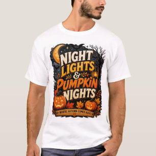 Night Lights & Pumpkin Nights Shirt
