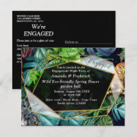 Night-live party celebration Invitation Postcard