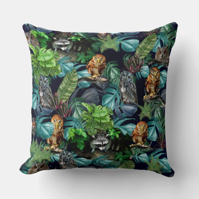 Night-live party celebration themes cushion (Front)