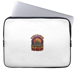 Night Living Dead Halloween Haunted House Witch Sk Laptop Sleeve