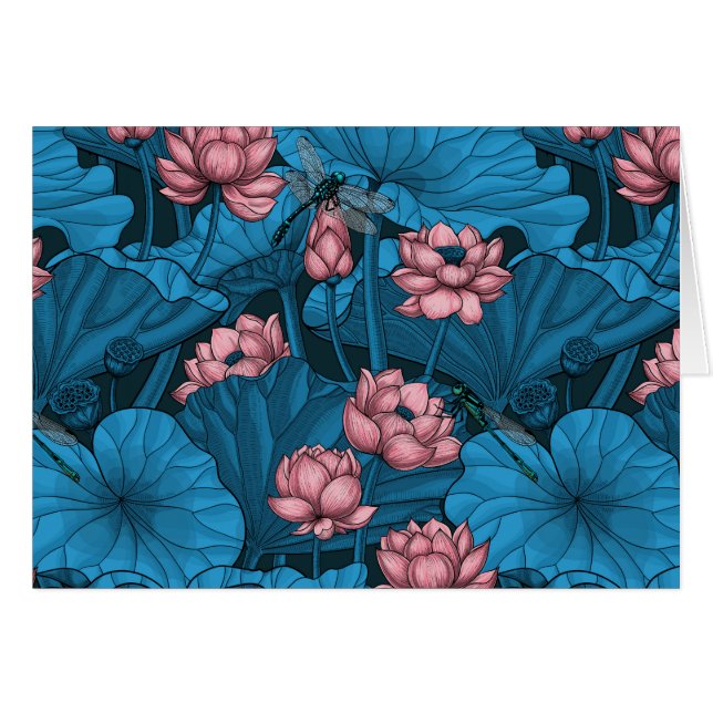 Night lotus garden (Front Horizontal)