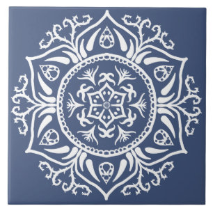 Night Mandala Tile