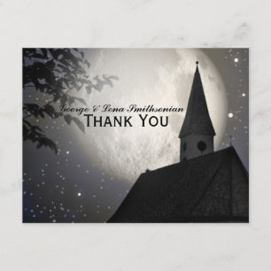 Night Moon Country Church Thank You