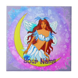 Night Moon Fairy Tile