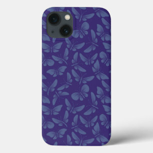 night moth butterflies background iPhone 13 case