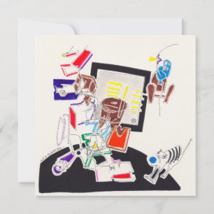 Night & Nap Drawing The Cat and The Tasmanian Wolf