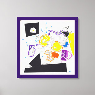 Night & Nap Drawings 09 Canvas print