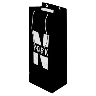 Night New York Wine Gift Bag