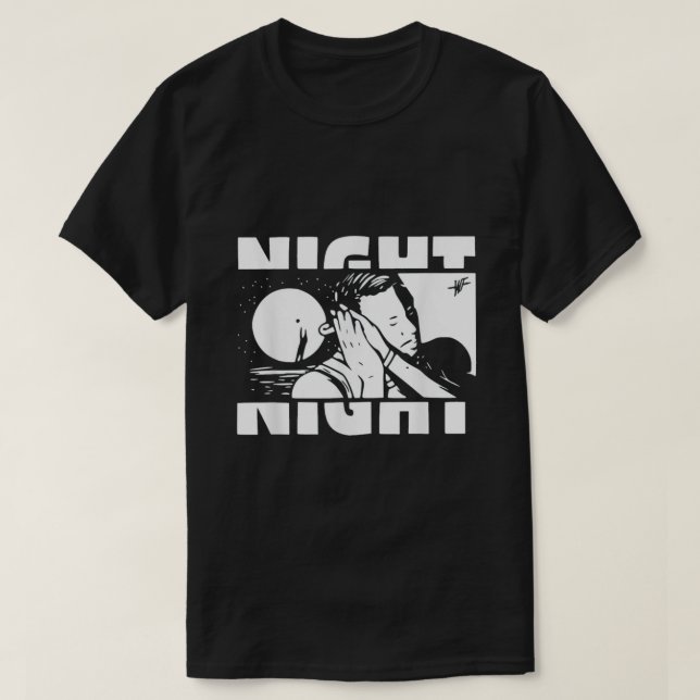 Night Night Curry Sleepy T-Shirt (Design Front)