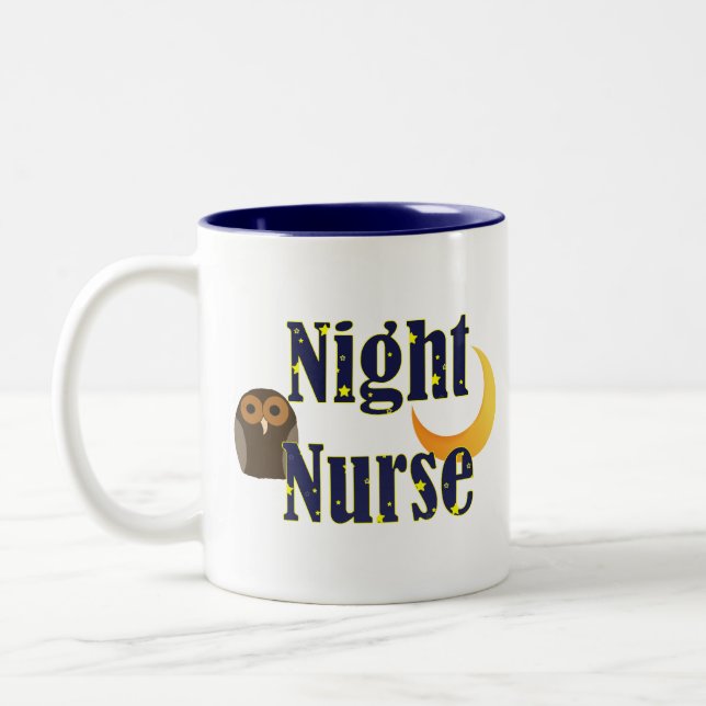 Night Nurse Customisable Mug (Left)