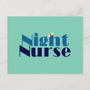 Night Nurse Postcard