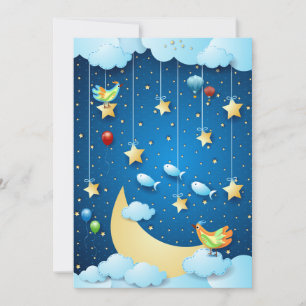 Night of big luna invitation