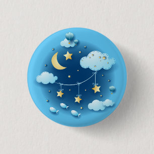 Night of Dreams 3 Cm Round Badge