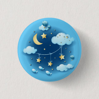 Night of Dreams 3 Cm Round Badge