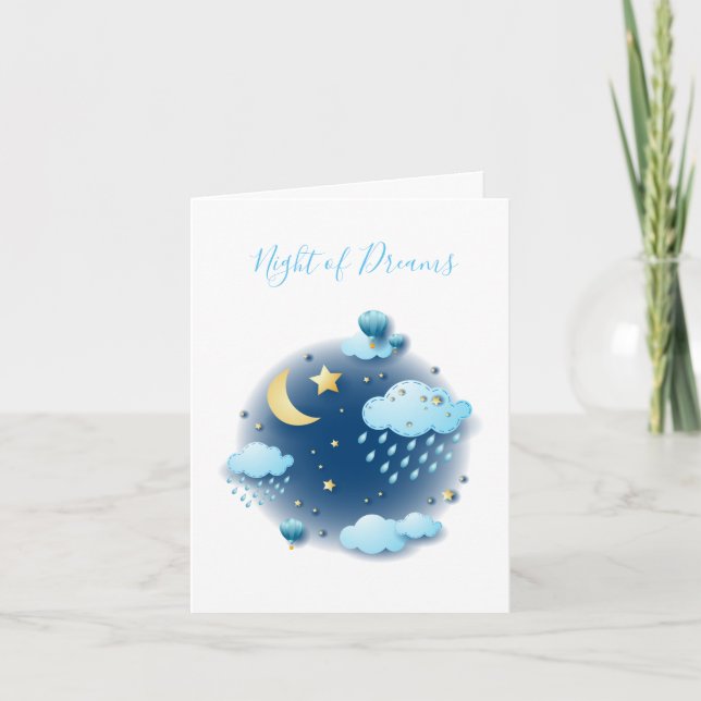 Night of Dreams  Invitation (Front)