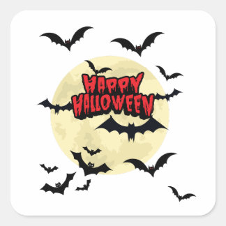 Night of Spooky Adventure  Square Sticker