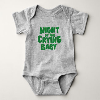 Night of the Crying Baby T-Shirt Design Bodysuit