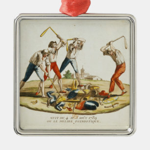 Night of the Patriotic Delirium Metal Tree Decoration