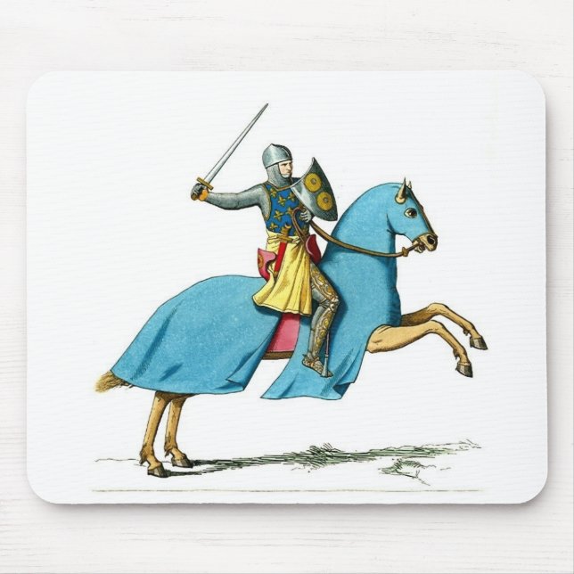 night on a horse mouse pad (Front)