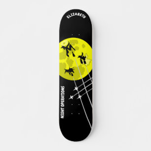 Night Operations Funny Customisable Skateboard