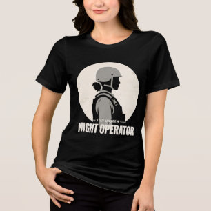 Night Operator Vintage Women’s Tactical Tee