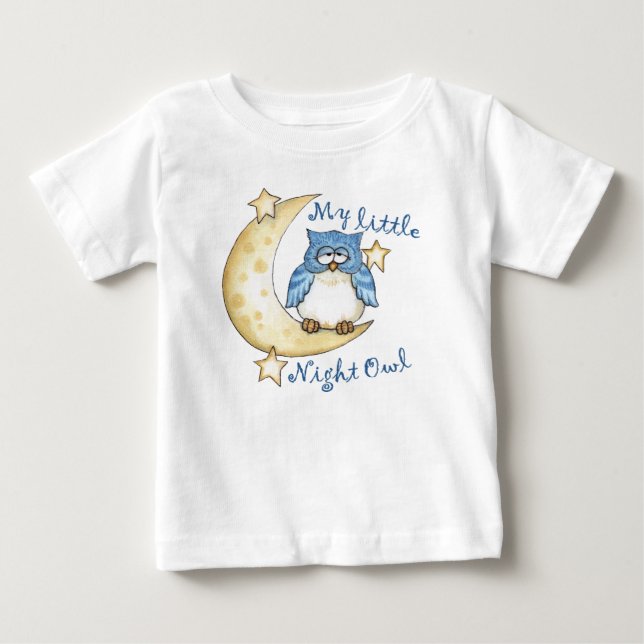 Night Owl Baby T-Shirt (Front)