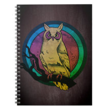 Night Owl Colour Spectrum Spiral Notebook
