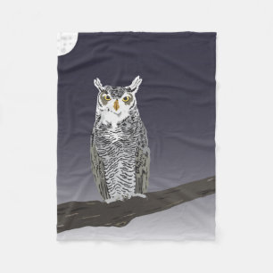 Night Owl Fleece Blanket