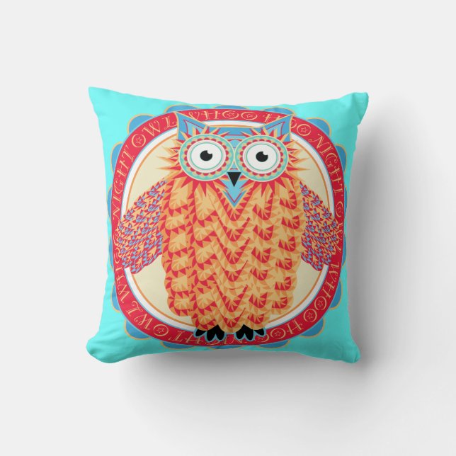 Night Owl - For Those Who Just Never Sleep Cushion (Front)