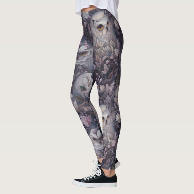 Night Owl Leggings - Pretty (Left)