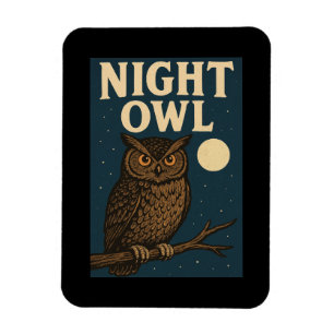 Night Owl Magnet