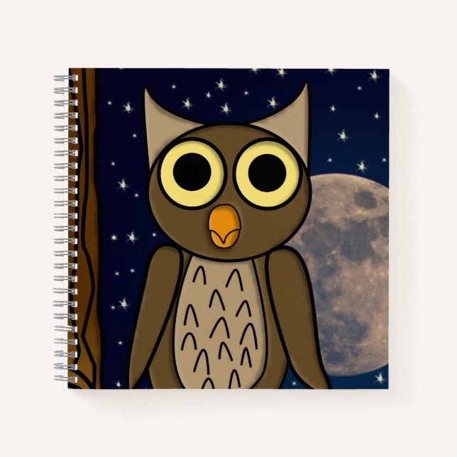 Night owl notebook (Front)