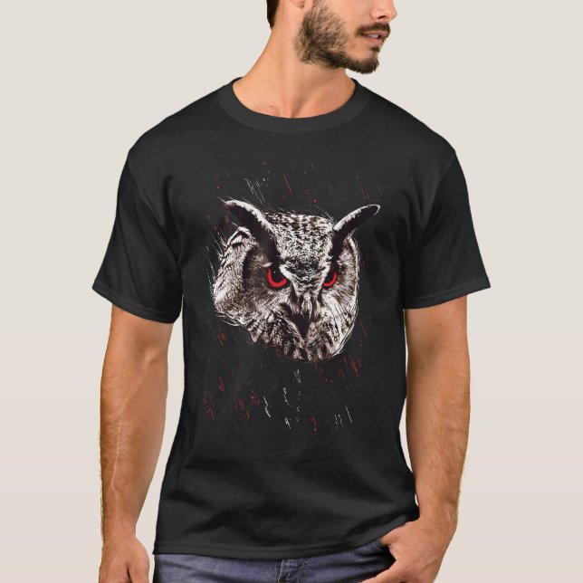 Night Owl - Owl T-Shirt (Front)