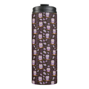 Night Owls & Autumn Whimsy Thermal Tumbler