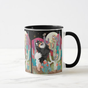 NIGHT OWLS Finnish Lapphund  11 OZ MUG