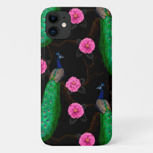 Night peacock garden Case-Mate iPhone case
