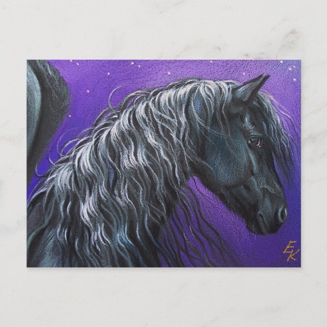 Night Pegasus Postcard (Front)