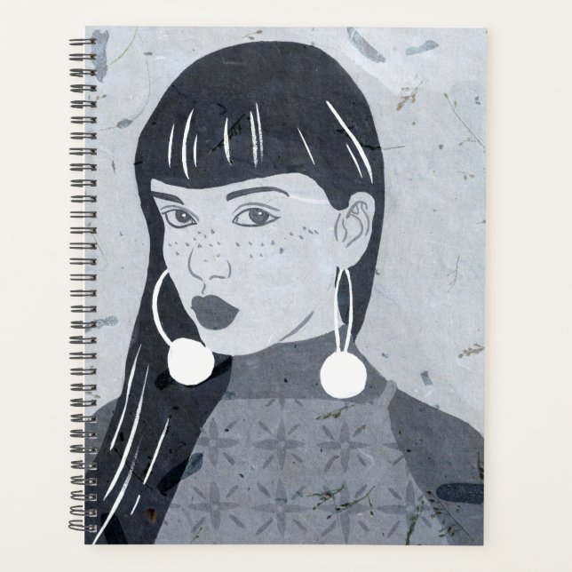 Night Portrait Glance Planner (Front)