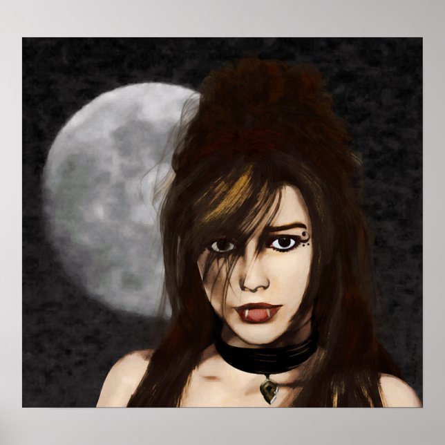 Night Portrait Poster (Front)