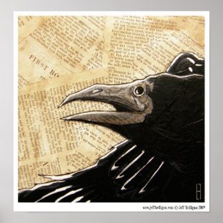 Night Raven Poster