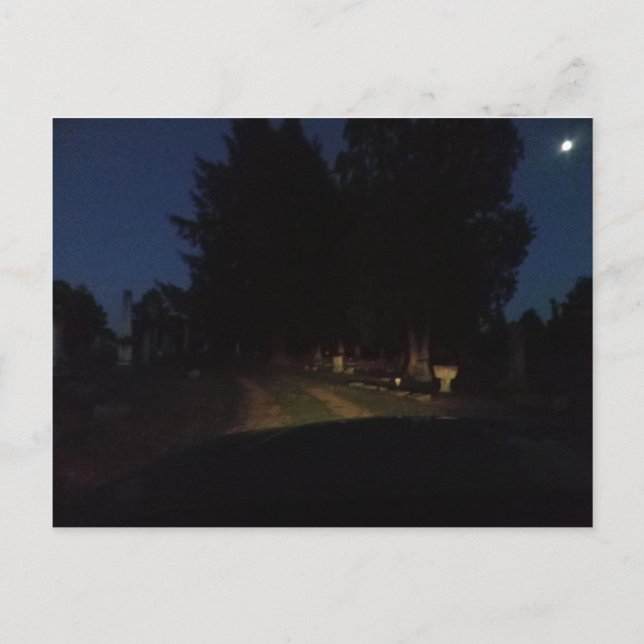 Night Ride Postcard (Front)