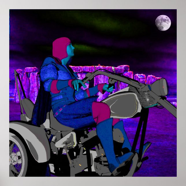 Night Rider Poster (Front)