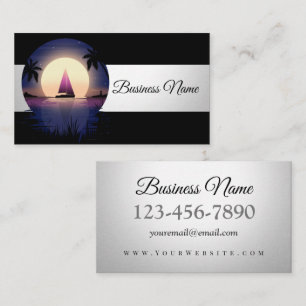 Night Sail Business Card