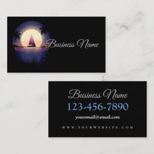 Night Sail Business Card