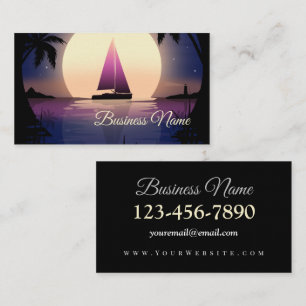 Night Sail Business Card