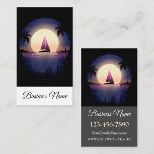 Night Sail Business Card