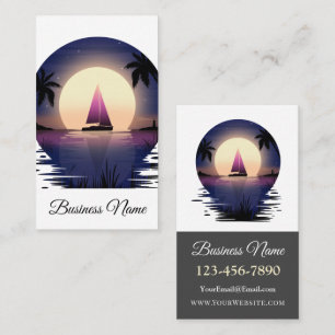 Night Sail Business Card