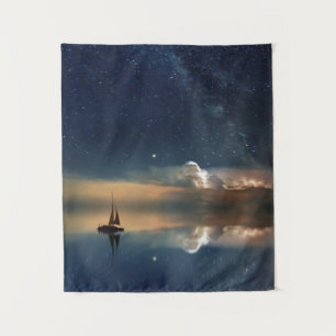 Night Sailing Tapestry