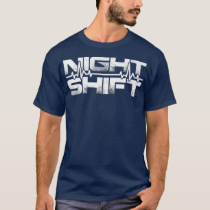 Night Shift Different Breed Stethoscope Funny Nurs T-Shirt